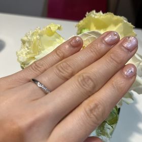 【ケイウノ ブライダル(K.UNO BRIDAL)の口コミ】 イニシャルと十字架を刻みたくてデザイナーのいるケイウノさんにしました…