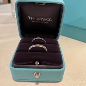 【ティファニー(Tiffany & Co.)の口コミ】 デザインが2人とも気に入ったところ。ミルグレインがとってもキラキラし綺…