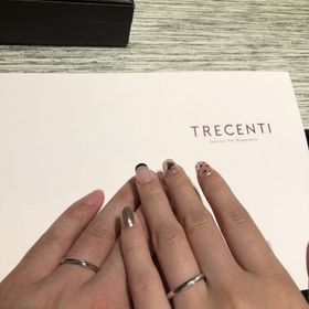 【TRECENTI(トレセンテ)の口コミ】 指輪の種類がとても多くて、自分の好きなデザインを見つけました。この指…