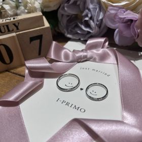 【アイプリモ(I-PRIMO)の口コミ】 2人の意見が違う所もありながら、お揃いのリングで探していました。担当の…