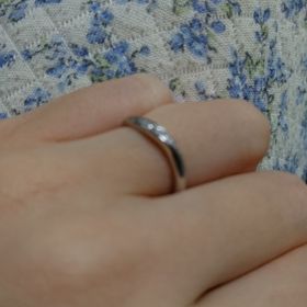 【銀座ダイヤモンドシライシの口コミ】 デザイン、価格、保証内容など総合的に考えて、ここにしました!いろいろ回…