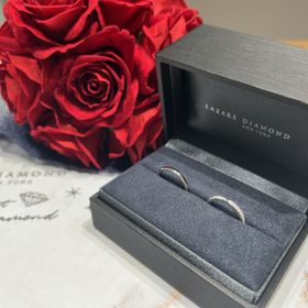 【ラザール ダイヤモンド(LAZARE DIAMOND)の口コミ】 シンプルなものよりダイヤモンドがたくさん入っている指輪を探していて一…