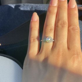 【ケイウノ ブライダル(K.UNO BRIDAL)の口コミ】 自分がイメージした通りの指輪のデザインにして頂いたことと、希望に沿っ…