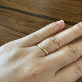 【鎌倉彫金工房の口コミ】 ブランドにお互い興味がなく、挙式なども行わないためなにか思い出が欲し…