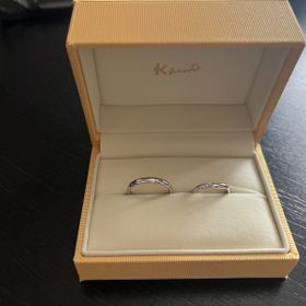 【ケイウノ ブライダル(K.UNO BRIDAL)の口コミ】 店員さんが丁寧に接客をしてくださったこと。
目の前でデザイナーさんがデ…