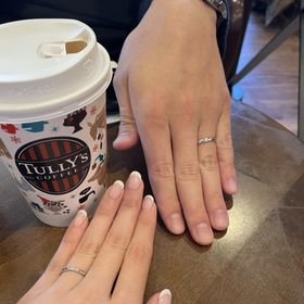 【ティファニー(Tiffany & Co.)の口コミ】 決め手はシンプルかつ上品でこの先長く着用していけるものが良いと思って…