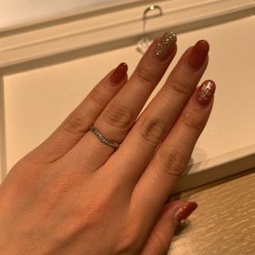 【ティファニー(Tiffany & Co.)の口コミ】 ストレートタイプの指輪が似合わない指だったので、それ以外のデザインを…