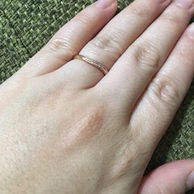 【THE KISS & RoseMarry(ザ キッス＆ローズマリー)の口コミ】 結婚3年記念日に結婚指輪を新調しました。主人の指が太くなり、以前の指輪…