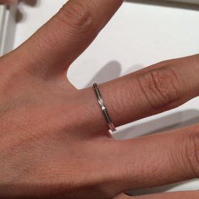 【Brilliant Story(ブリリアントストーリー)】の口コミ 結婚指輪を探すことになり、最初に行ったお店でした。どんなデザインのもの...