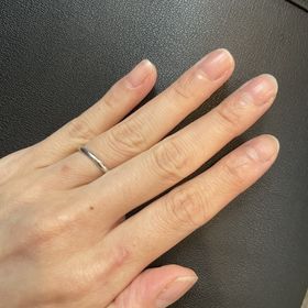 【ティファニー(Tiffany & Co.)の口コミ】 他店も見たのですが、婚約指輪もティファニーで購入してもらったので結婚…