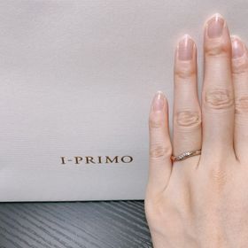 【アイプリモ(I-PRIMO)の口コミ】 ウェーブの形と、アイプリモにしかないブラウンゴールドの色が、指に合っ…