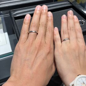 【エクセルコダイヤモンド(EXELCO DIAMOND)の口コミ】 同じデザインでも、ダイヤモンドの数が違うだけで可愛く見えたり、エレガ…