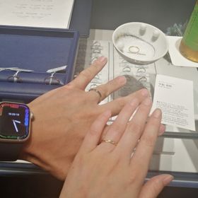 【銀座ダイヤモンドシライシの口コミ】 500種類以上の指輪のデザインから選ぶことができ、着け心地にもこだわって…