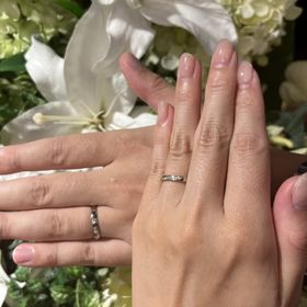 【TANZO.(鍛造指輪)の口コミ】 シンプルなデザインで、職人さんの技術が光る鍛造製法の特徴を全面に押し…