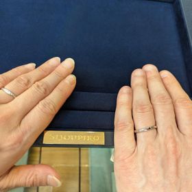 【BIJOUPIKO(ビジュピコ)の口コミ】 ダイヤがもう少し大きければもっといいのですが、デザイン上難しいとも納…