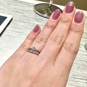 【TRECENTI(トレセンテ)の口コミ】 ウェーブのかかったデザインが素敵でした。上から見た時に細いシルエット…