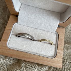 【uchimari(ウチマリ)の口コミ】 まず、手作りの指輪がつくれること、さらに指輪の内側に手書きの刻印がで…