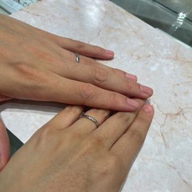 【アイプリモ(I-PRIMO)の口コミ】 結婚指輪は一生身につけるものですので、快適な着用感が大切です。サイズ…