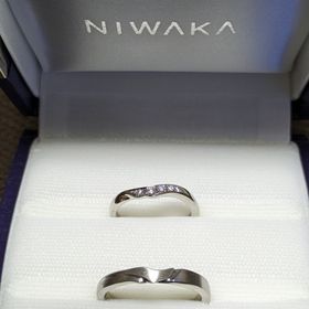 【俄(にわか)の口コミ】 結婚指輪を探し始めたときに、彼も私も俄がいいと意見が一致しました。ダ…