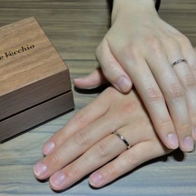 【Ponte Vecchio(ポンテヴェキオ)の口コミ】 夫と2人で、あまりデザイン等も決めずに店舗に赴き、店員さんと話しながら…