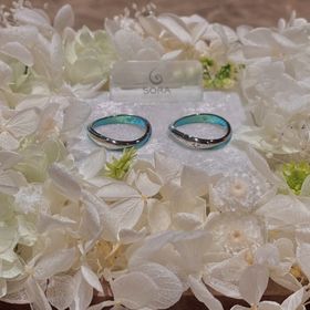 【SORA(ソラ)の口コミ】 プロポーズの際の思い出である沖縄の海をイメージして、SORAのガンガ（ツ…