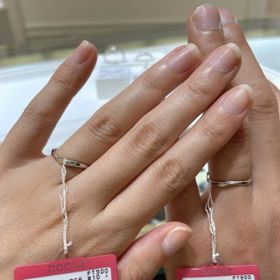 【festaria bijou SOPHIA(フェスタリア ビジュソフィア)の口コミ】 ハートシェイプの婚約指輪と重ね付けをできるデザインのものを探して行き…