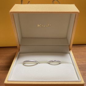 【ケイウノ ブライダル(K.UNO BRIDAL)の口コミ】 木目調の指輪を探していてホームページでピアンティーナのデザインを気に…