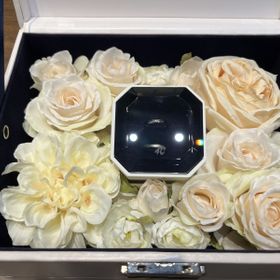 【4℃ BRIDAL(ヨンドシーブライダル)の口コミ】 ブランドで決めた。いま付けているブランドが好きで、特に希望がお互いな…