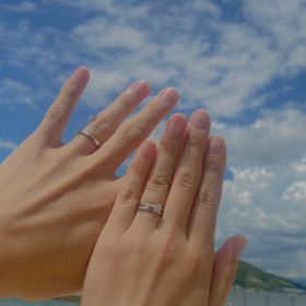 【銀座ダイヤモンドシライシの口コミ】 仕事上、ダイヤを埋め込んだデザインの指輪わ探していたところデザイン価…