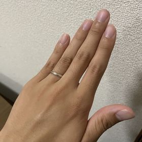 【ケイウノ ブライダル(K.UNO BRIDAL)の口コミ】 もともとウェーブで探していました。ケイウノのこの種類の指輪はプラチナ…