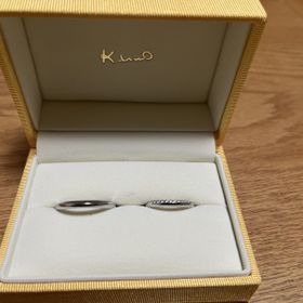 【ケイウノ ブライダル(K.UNO BRIDAL)の口コミ】 何店舗か見て指輪を決めかねていた中、2通りの付け方ができ、他のブランド…