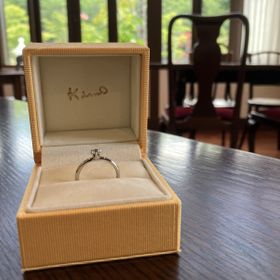 【ケイウノ ブライダル(K.UNO BRIDAL)の口コミ】 指輪のデザインについて細かなところまでデザイナーさんと決めることが出…