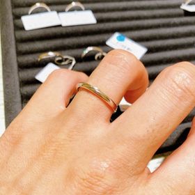 【TRECENTI(トレセンテ)の口コミ】 シンプルでいてしっかりとした存在感。二人の安定した関係を表すような落…