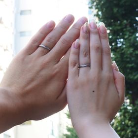 【出雲結(いずもゆい)の口コミ】 和テイストの指輪を探していて、出雲結のコンセプトは2人の理想ピッタリだ…