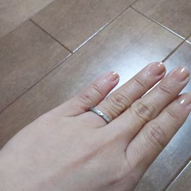【JEWELRY  KAMATA(ジュエリーかまた)の口コミ】 私は手がとても小さいので細身の指輪がいいけど、夫は太めがいいとか、私…