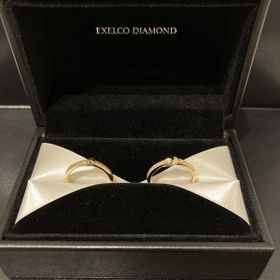 【エクセルコダイヤモンド(EXELCO DIAMOND)の口コミ】 どうせ買うなら、個性的で人とは被らないものをと思い悩んだ末にこちらの…