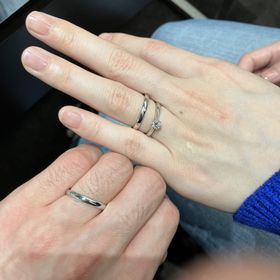 【アイプリモ(I-PRIMO)の口コミ】 シンプルな結婚指輪を探してましたが、まさにぴったりという感じの指輪が…