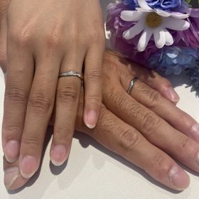 【TOWAIYOU(トワイユ)の口コミ】 ウェーブの入ったシンプルなデザインが気に入って買わせていただきました…