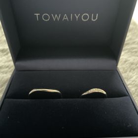 【TOWAIYOU(トワイユ)】の口コミ 元々結婚指輪には興味がありませんでしたが、軽い気持ちでデザインや価格が...
