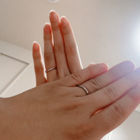 【4℃ BRIDAL(ヨンドシーブライダル)の口コミ】 映画の帰りにふらっと見に寄った店舗でしたが、店頭で見やすくて、いろん…