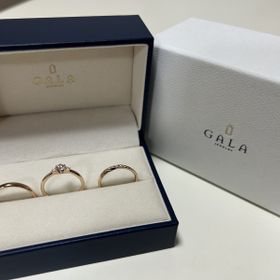 【GALA JEWELRY(ガラジュエリー)の口コミ】 自分の好みのデザインが多いGARAおかちまち本店さんで注文しました。婚約…