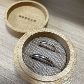 【鎌倉彫金工房の口コミ】 素材やデザインなどお店の見本を見せていただきながら、自分たちで好みの…