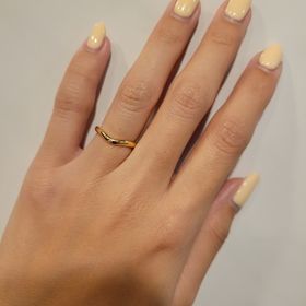 【ティファニー(Tiffany & Co.)の口コミ】 指が細く見えるデザインの指輪を探していました。気になるものをいくつも…