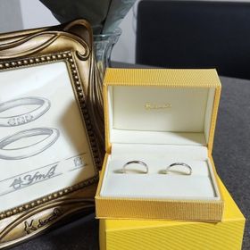 【ケイウノ ブライダル(K.UNO BRIDAL)の口コミ】 私達は元々シンプルな指輪が良かったけれど、他の人とは被りたくないとい…