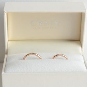 【CRAFY(クラフィ)の口コミ】 ホームページやInstagramでも豊富な指輪のデザインを見ることができ、ワッ…