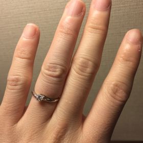 【DEAREST(ディアレスト)】の口コミ メッセージと誕生石を入れてくれるのと、結婚指輪と合わせれるデザインだっ...