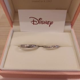 【ケイウノ ブライダル(K.UNO BRIDAL)の口コミ】 ディズニーが好きなのでディズニー関連の指輪にしたかったのと、自分の好…