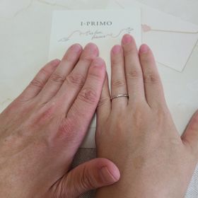 【アイプリモ(I-PRIMO)の口コミ】 自分の指にピッタリのデザインであることが一番大きかったです。
シンプル…