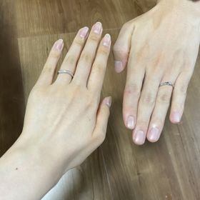 【銀座ダイヤモンドシライシの口コミ】 指が綺麗に見えるもので、歳を重ねても似合うものを選びました！ダイヤモ…