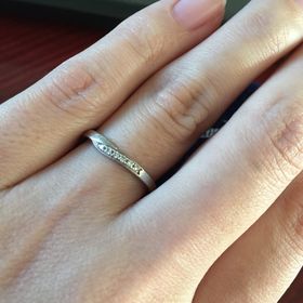 【Something Blue(サムシングブルー)の口コミ】 いくつか試着してみて、気になるものは何点かあったのですが、Something B…